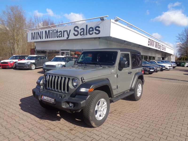 Jeep Wrangler Utility 2D Sport 4WD 3.6L V6 Tax Free Military Sales in RamsteinMiesenbach