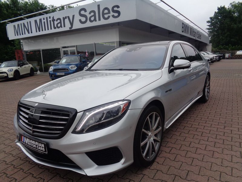 MercedesBenz S Class Sedan 4D S63 AMG AWD 5.5L V8 Turbo Tax Free Military Sales in Ramstein